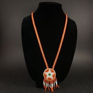 💥CLOSING SALE💥 Beaded Boho Pow Wow Necklace